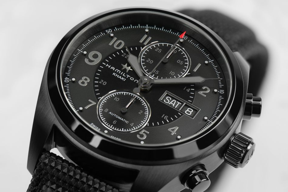 Hamilton Khaki Field Auto Chrono : la montre de Jack Ryan