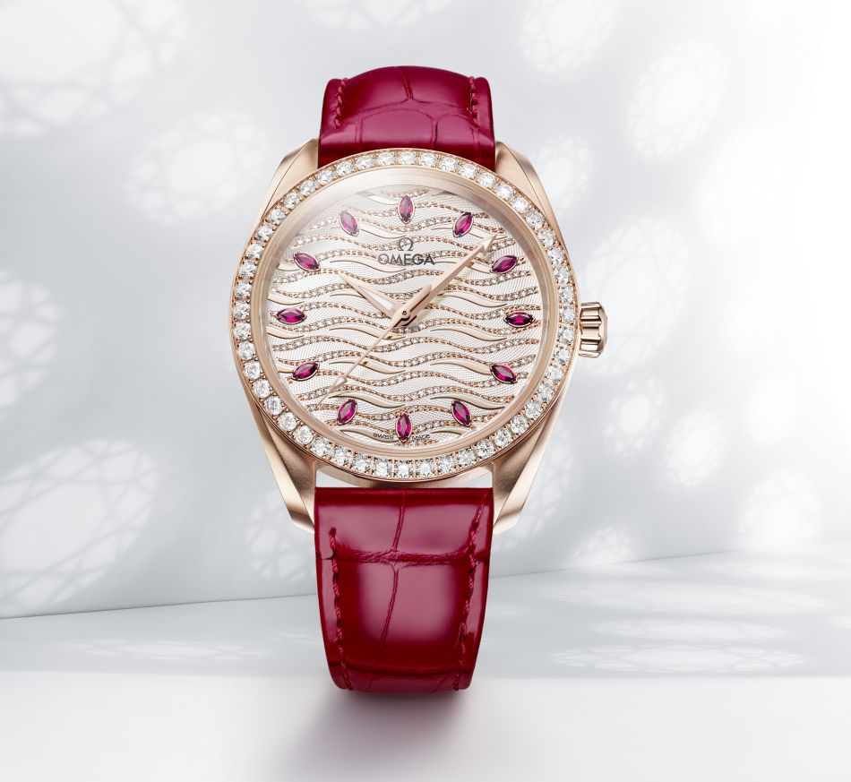 Omega Seamaster Aqua Terra Joaillerie : montre-bijou Omega Seamaster Aqua Terra Joaillerie : montre-bijou