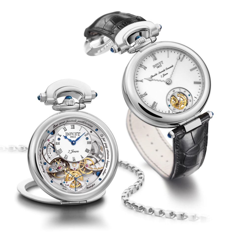 Mr Bovet de chez Bovet : trois montres en une