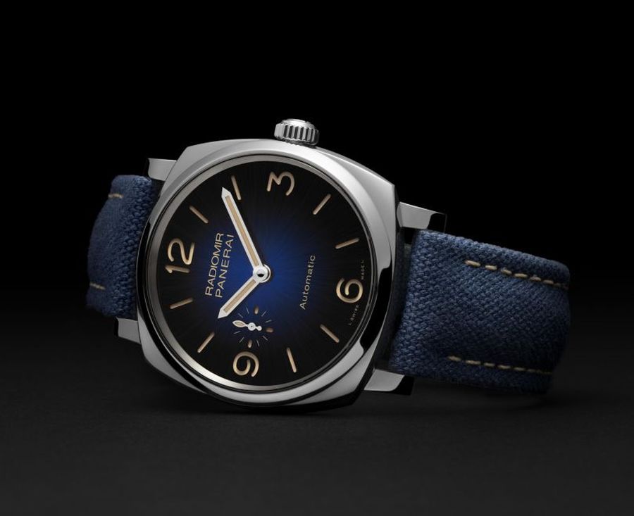 Panerai Radiomir 1940 3 Days : bleu dégradé à l'honneur Panerai Radiomir 1940 3 Days : bleu dégradé à l'honneur