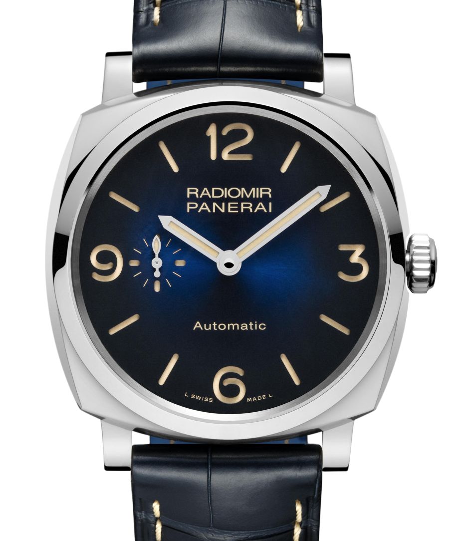 Panerai Radiomir 1940 3 Days : bleu dégradé à l'honneur Panerai Radiomir 1940 3 Days : bleu dégradé à l'honneur