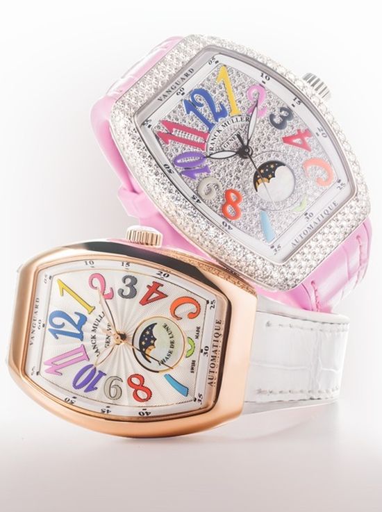 Franck Muller Vanguard Lady Moonphase : décalée mais si chic