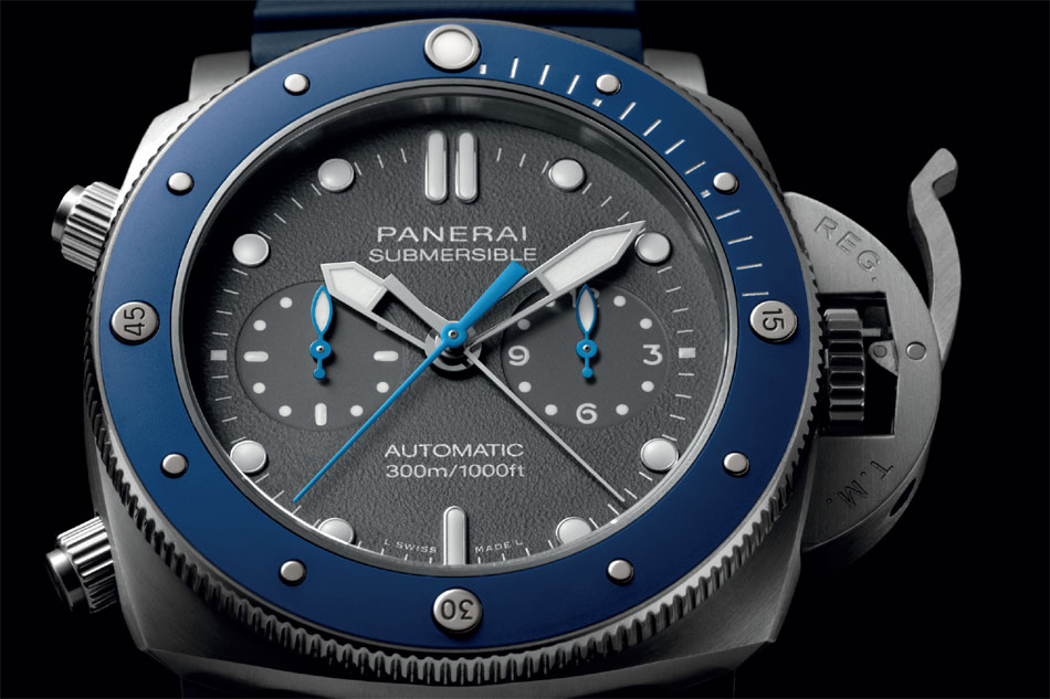 Panerai Submersible chrono édition Guillaume Néry