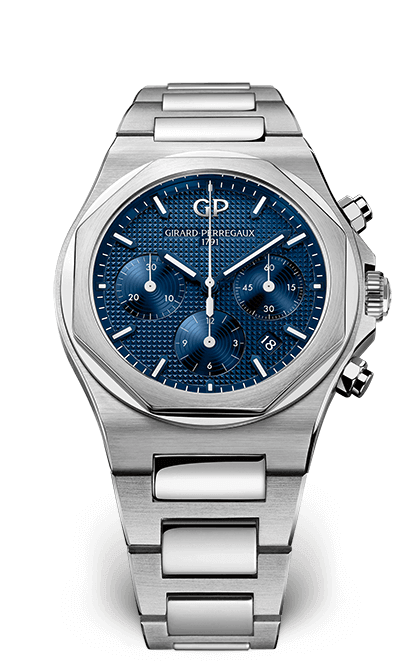 Chronographe acier Laureato Girard-Perregaux