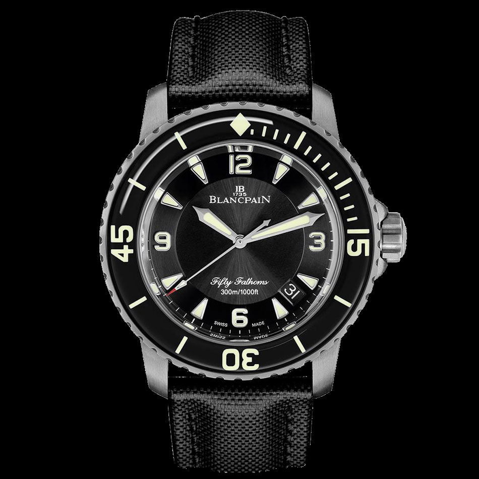 Blancpain Fifty Fathoms en titane 45 mm Blancpain Fifty Fathoms en titane 45 mm