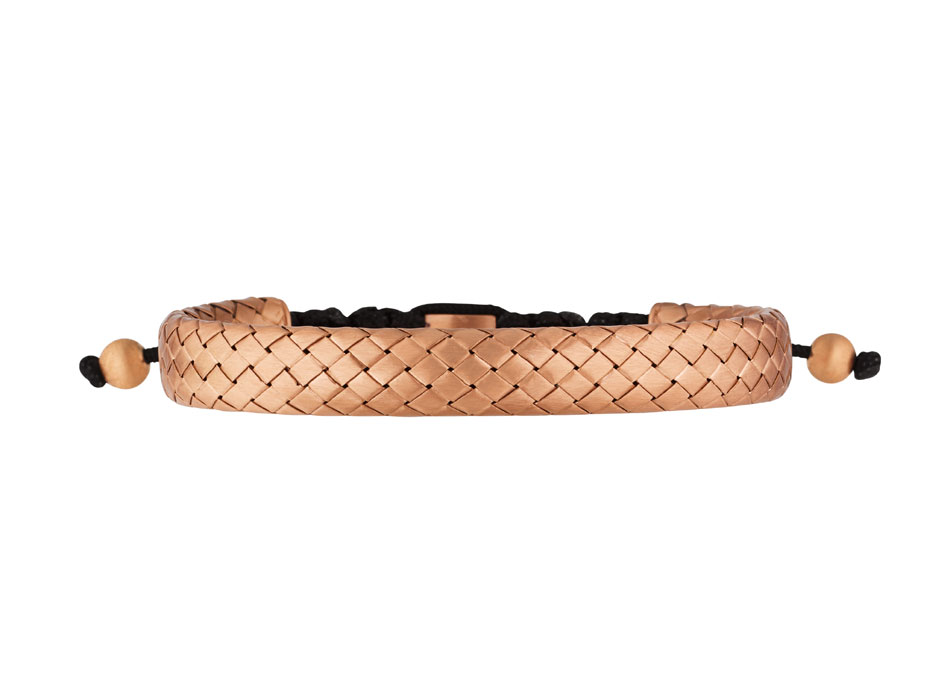 Lassaussois Joaillier bracelet en argent tressé pour hommes