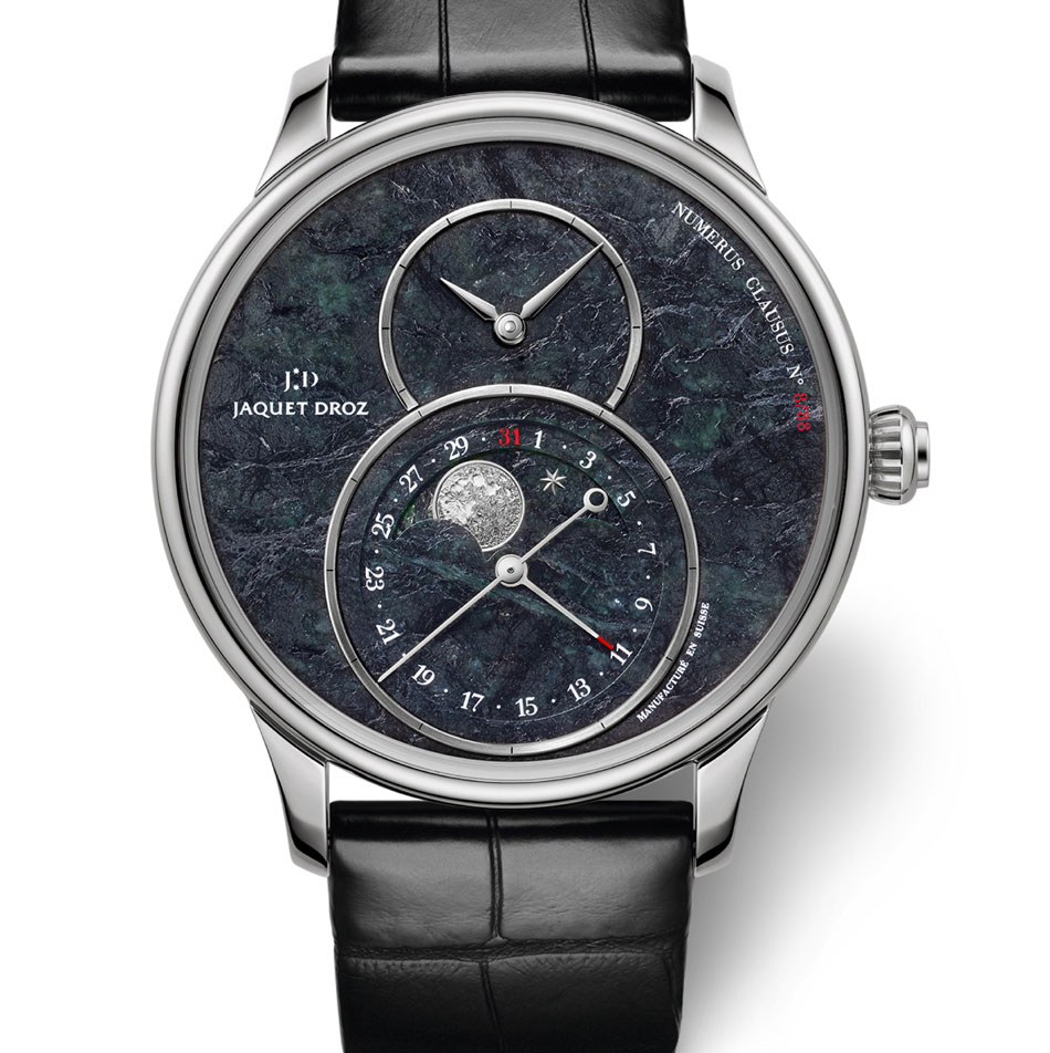 Jaquet Droz Grande Seconde Moon Serpentinite