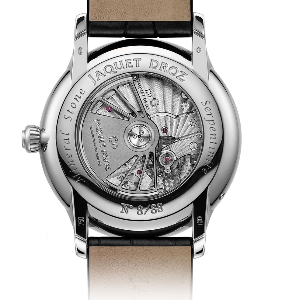 Jaquet Droz Grande Seconde Moon Serpentinite