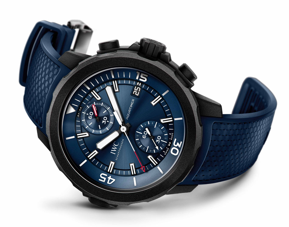 IWC Aquatimer chrono flyback Laureus