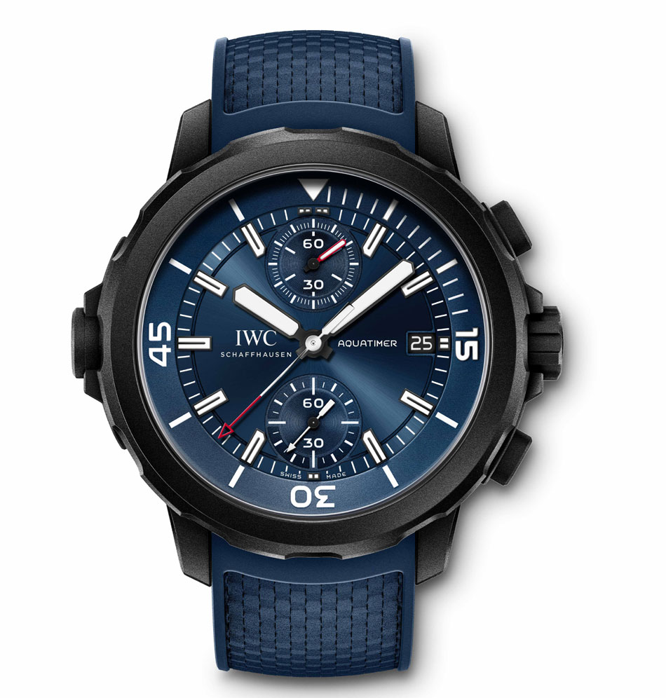 IWC Aquatimer chrono flyback Laureus