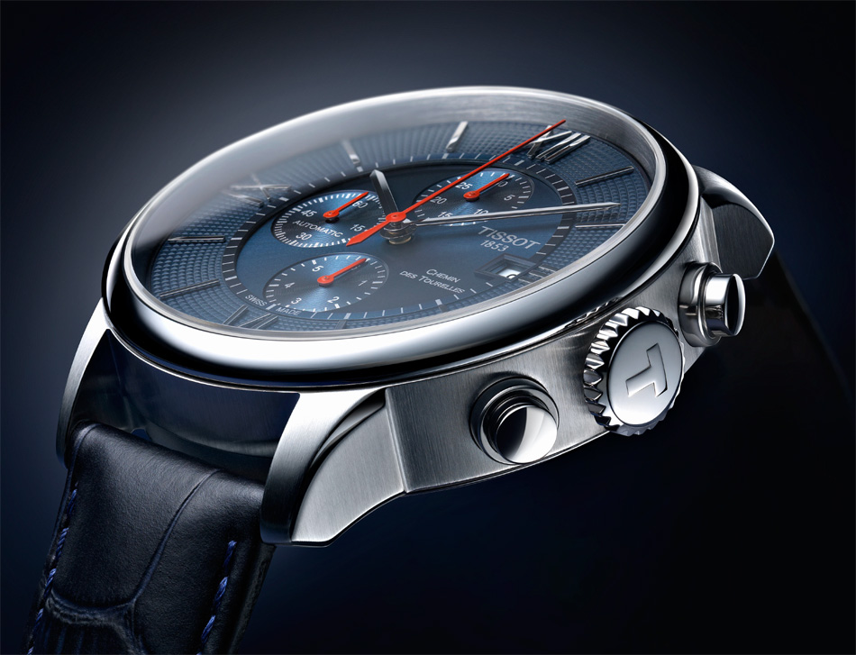 Chrono Tissot Chemin des Tourelles Bucherer Blue Editions