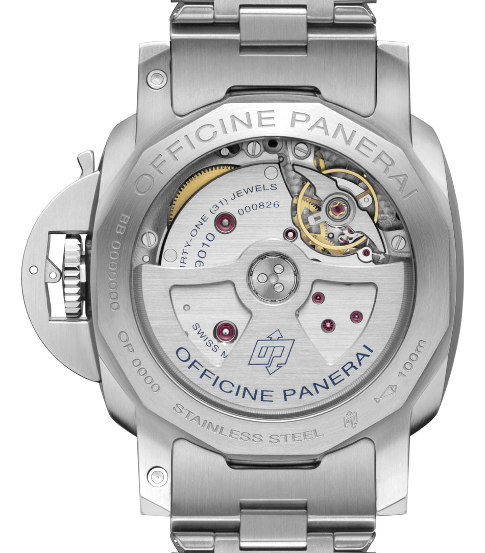 Officine Panerai Luminor Marina cadran argenté