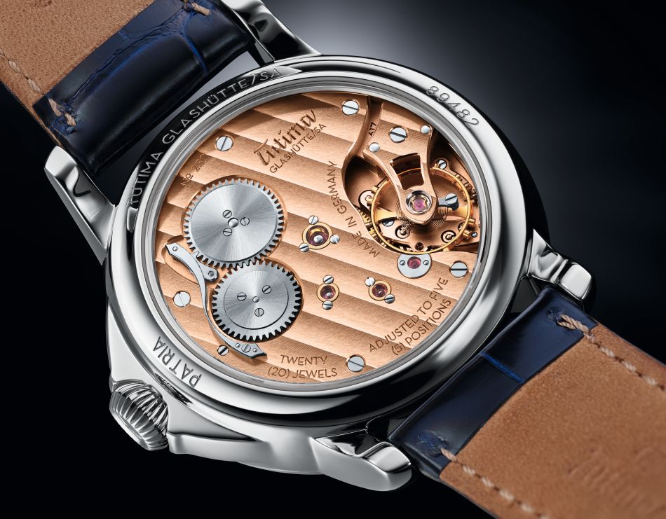 Tutima Patria Admiral Blue : une belle "bleue" de Glashütte Tutima Patria Admiral Blue : une belle "bleue" de Glashütte