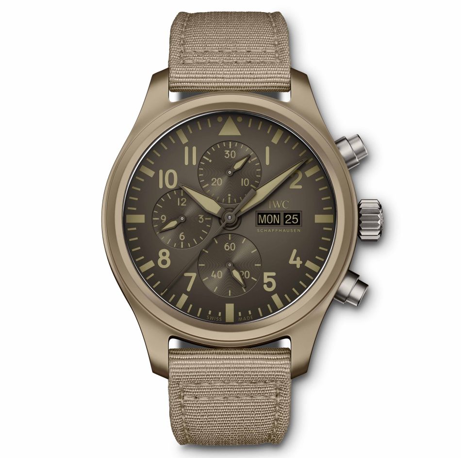 IWC Montre d'Aviateur Chronographe TOP GUN Edition "Désert Mojave" IWC Montre d'Aviateur Chronographe TOP GUN Edition "Désert Mojave"
