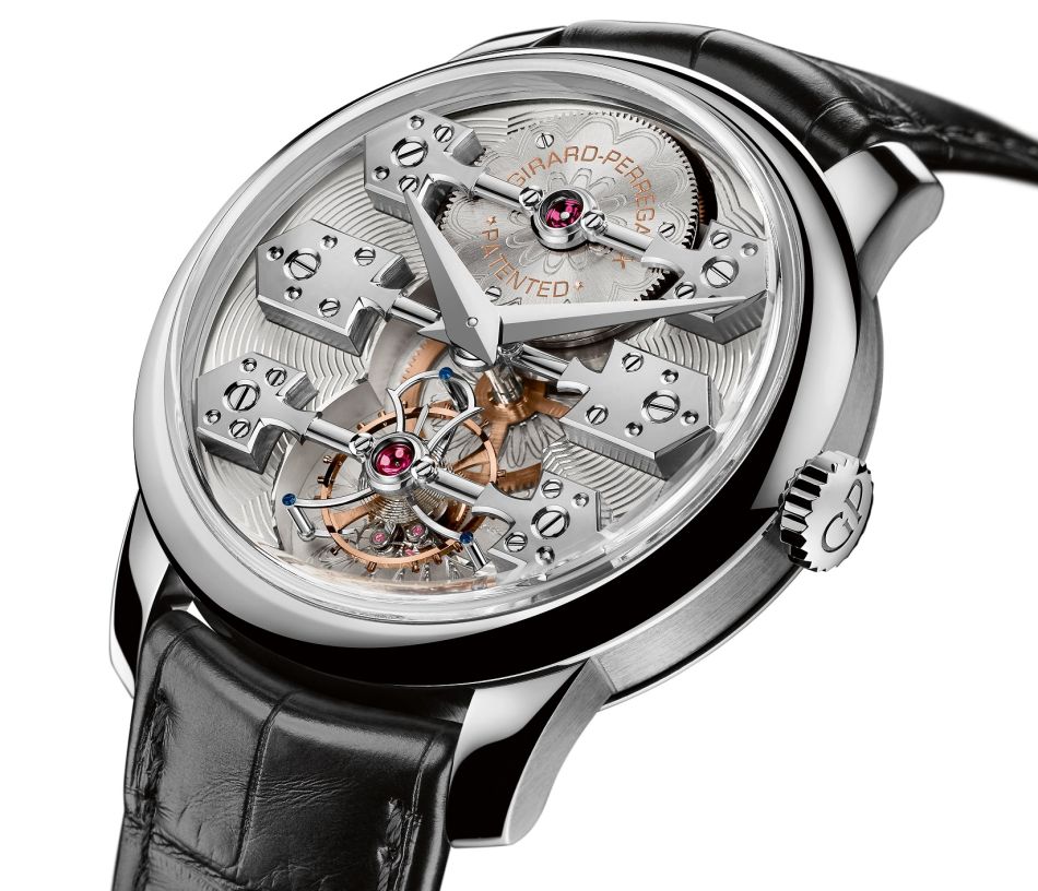 Girard-Perregaux La Esmeralda Tourbillon or gris