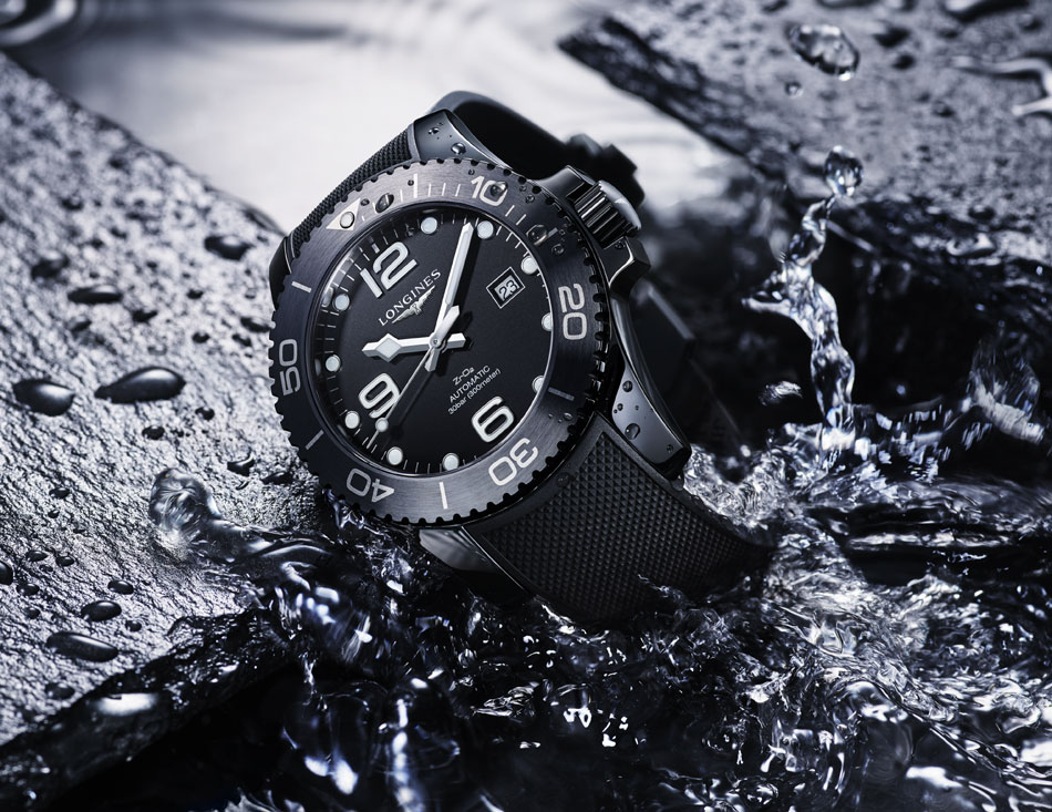 Longines HydroConquest céramique noire