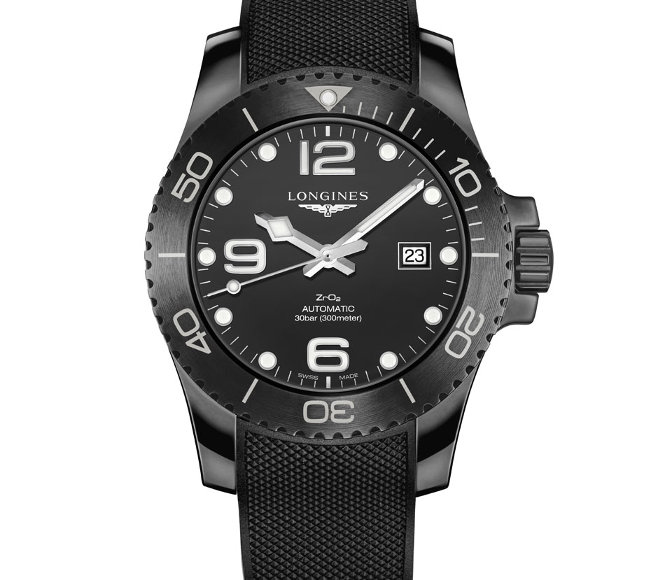 Longines HydroConquest céramique noire Longines HydroConquest céramique noire