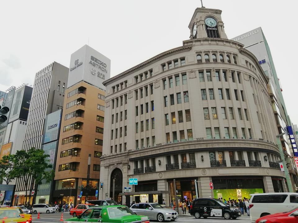 Waco department store Ginza Tokyo Waco department store Ginza Tokyo