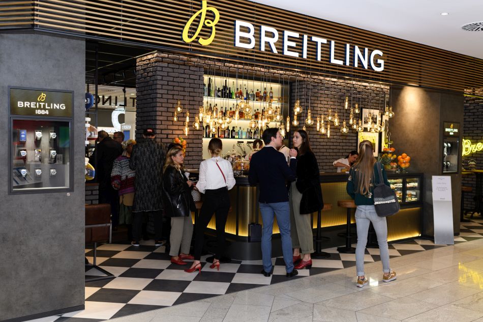 Breitling concept-store bistro Jelmoli