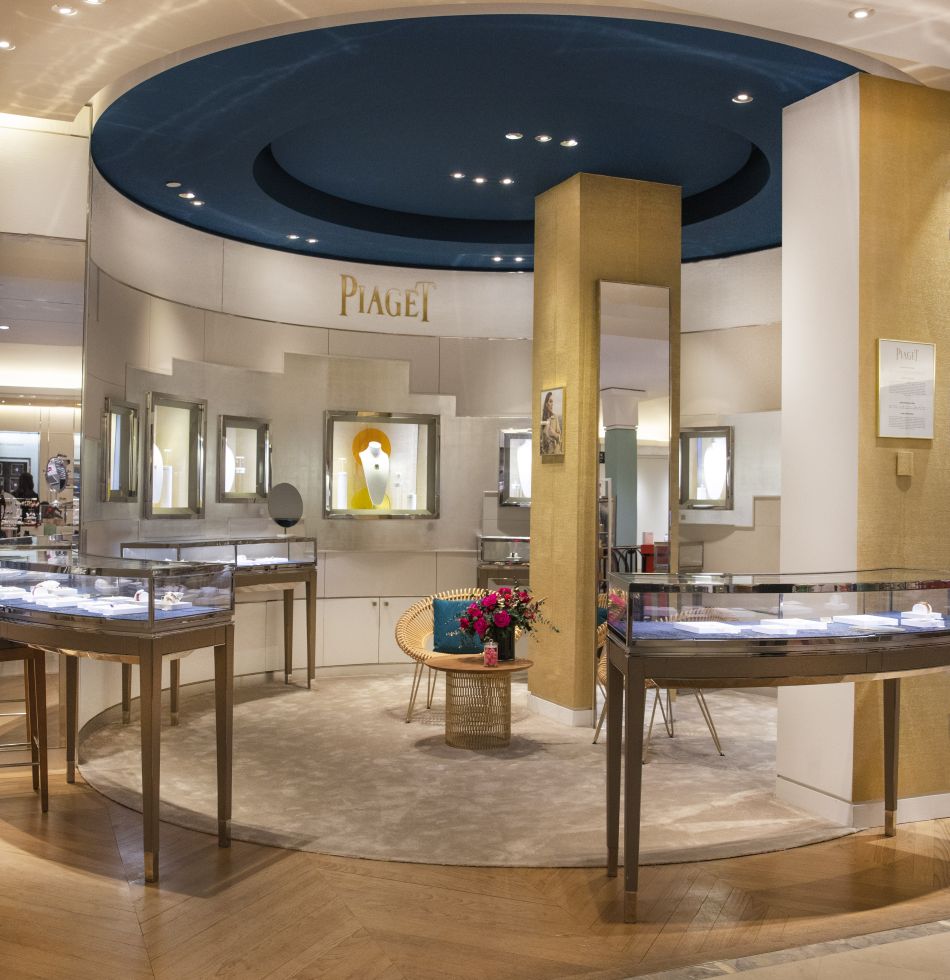 Pop-up store Shine de Piaget au Bon Marché