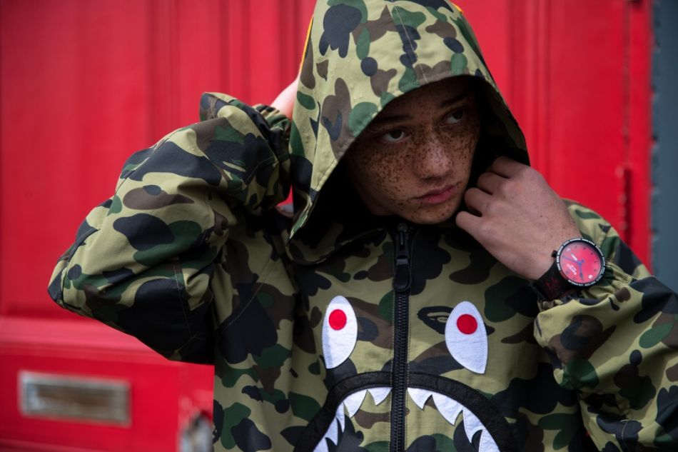 Swatch x BAPE