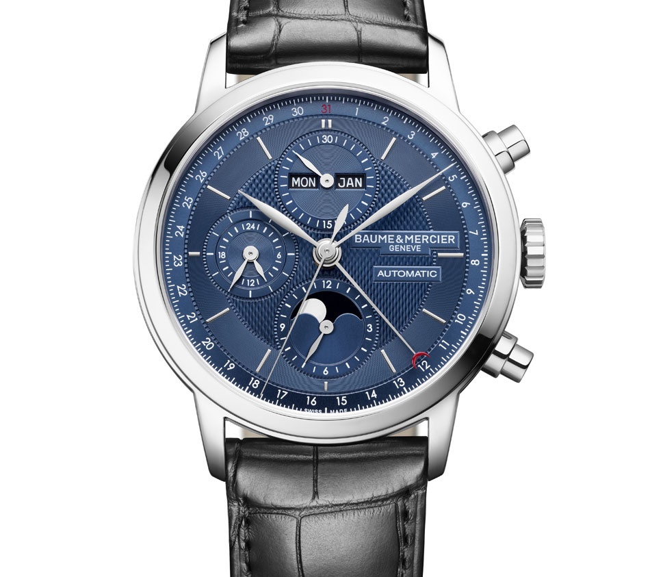 Baume et Mercier Classima chrono et calendrier complet