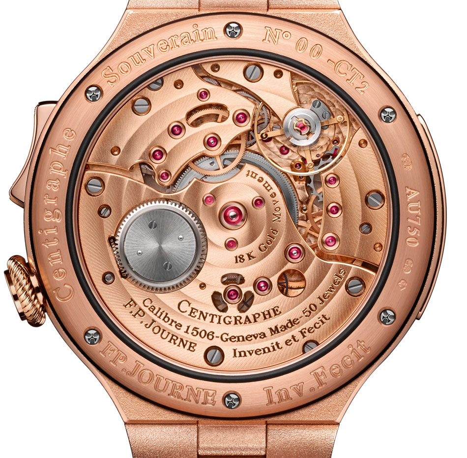 F.P. Journe Centigraphe Sport : une version en platine d'exception