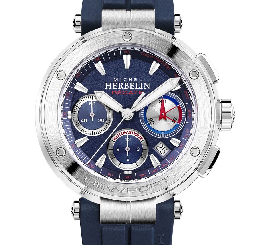 Michel Herbelin Newport Chrono Régate Montre De Skipper