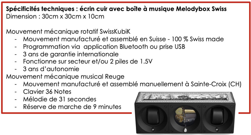 Le remontoir musical par SwissKubik et Reuge