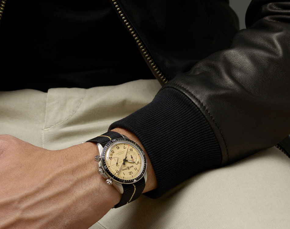 Bell & Ross V2 Military Beige