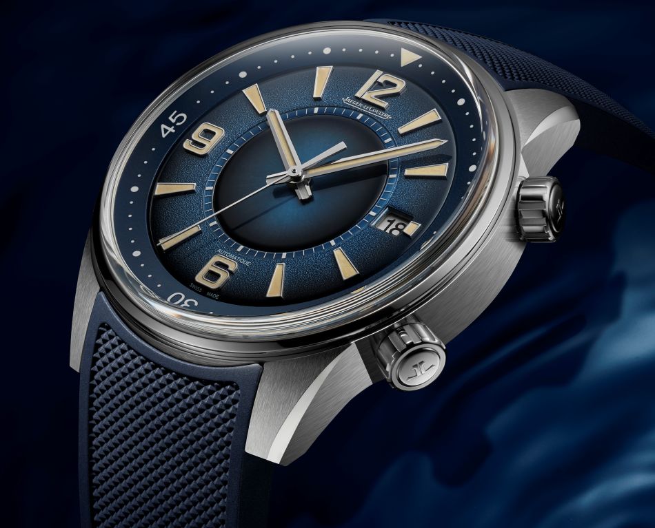 Jaeger-LeCoultre Polaris Date : édition limitée cadran bleu fumé (800 ex)