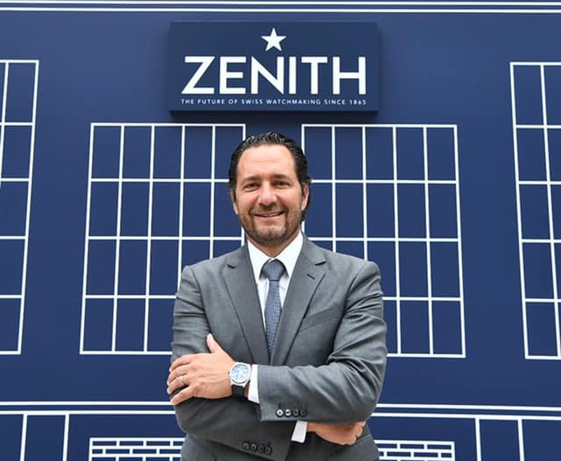 Julien Tornaré et sa Zenith Defy Inventor à Singapour