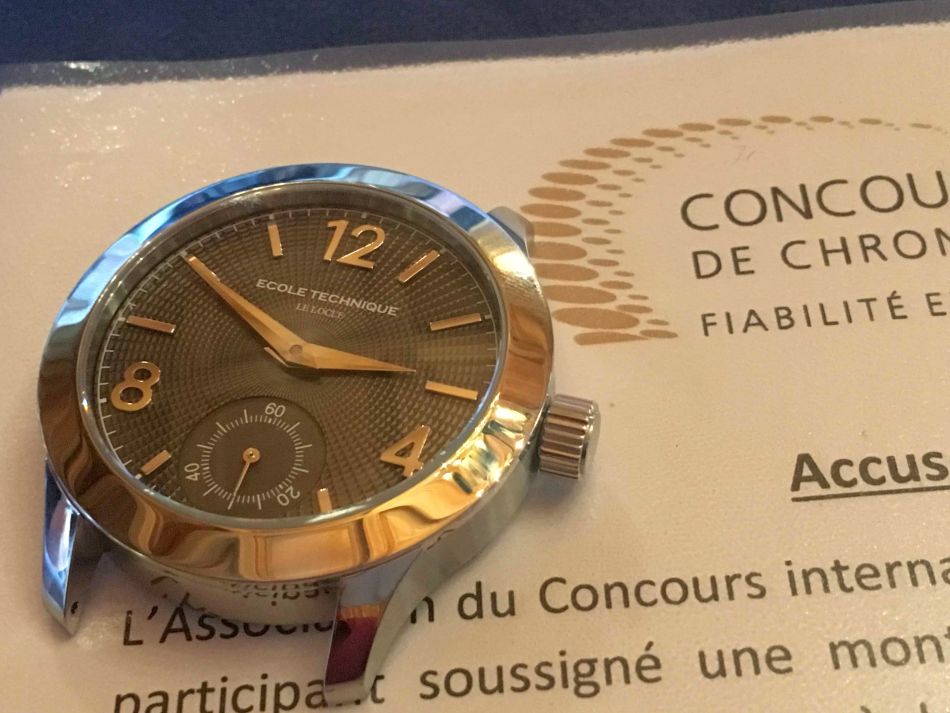 Concours de Chronométrie : c'est parti pour l'édition 2019