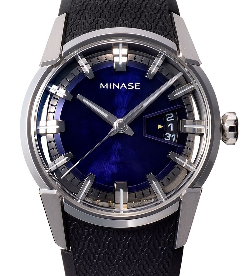 Minase Divido blue dial