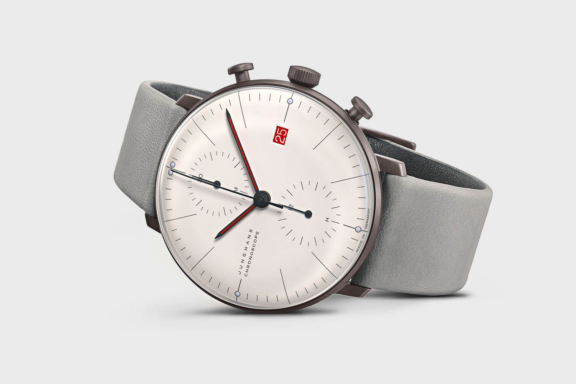 Junghans Chronoscope Max Bill 100 Jahre Bauhaus