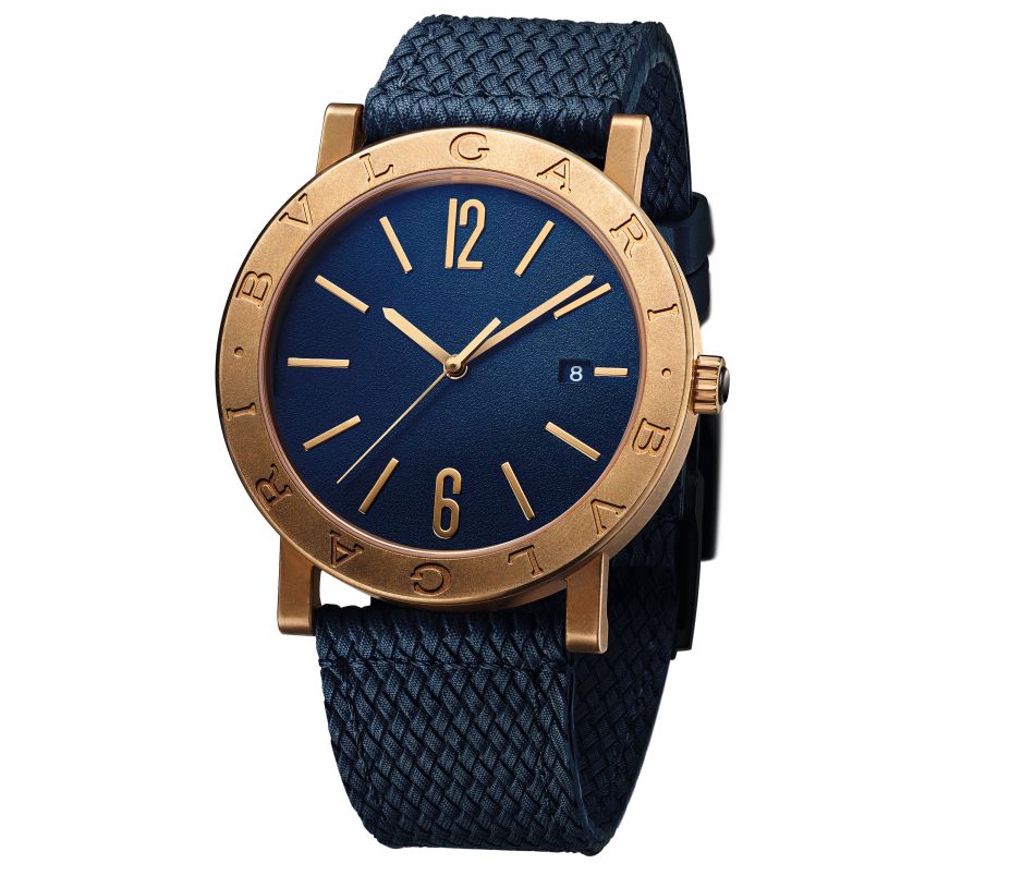 Bvlgari Bvlgari bronzo cadran bleu