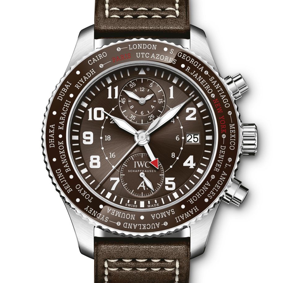 PILOT’S WATCH TIMEZONER CHRONOGRAPH EDITION “80 YEARS FLIGHT TO NEW YORK" PILOT’S WATCH TIMEZONER CHRONOGRAPH EDITION “80 YEARS FLIGHT TO NEW YORK"