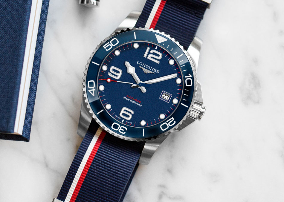 Longines : une HydroConquest pour le marché français très cocorico !