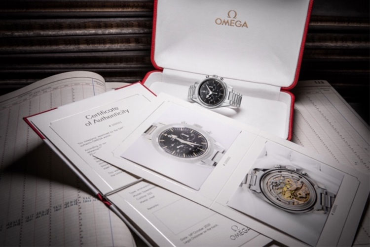 Omega : lancement d'un nouveau certificat d'authenticité pour ses montres vintage