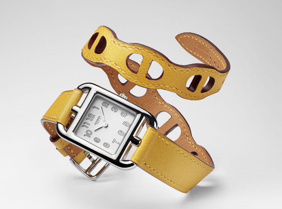 Hermès Cape Cad bracelet cuir Chaine d'ancre