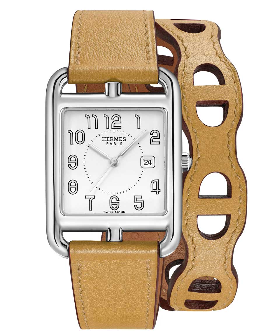 Hermès Cape Cad bracelet cuir Chaine d'ancre
