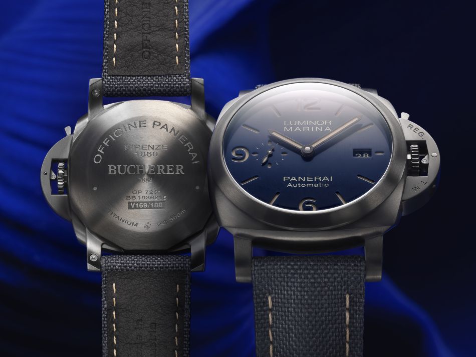 Luminor Marina Panerai Bucherer Blue