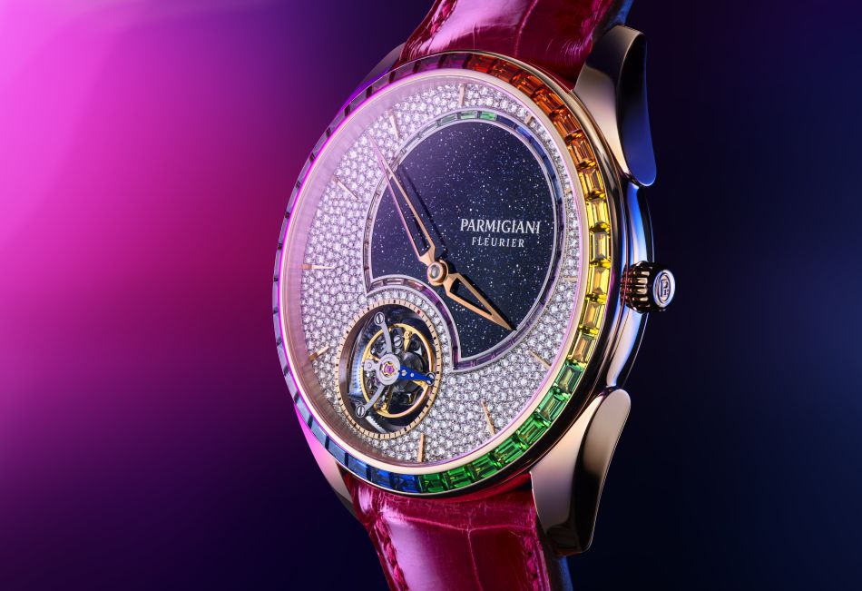 Parmigiani Fleurier Double Rainbow Flying Tourbillon