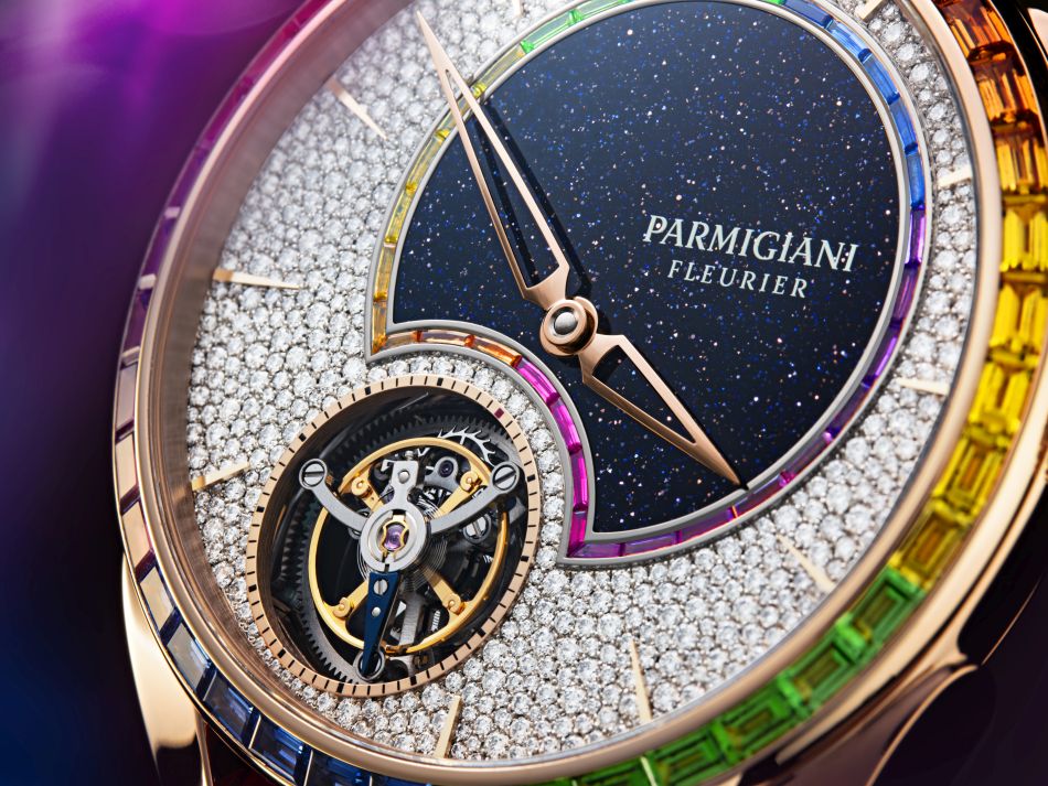 Parmigiani Fleurier Double Rainbow Flying Tourbillon