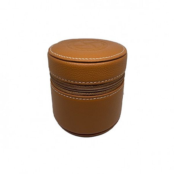 Kronokeeper tube en cuir une montre Kronokeeper tube en cuir une montre