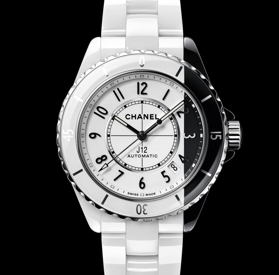 CHANEL J12 Noire H0705  Occasion  Montre Quartz Céramique  Cresus