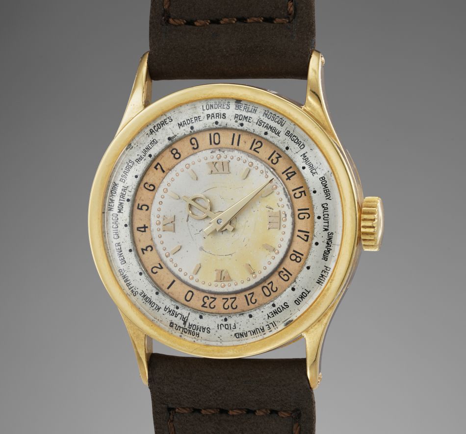 Patek Philippe ref 96HU Worldtime de 1937 Jean Claude Biver