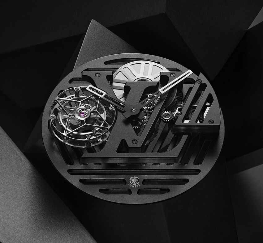 Louis Vuitton Tambour Curve Tourbillon Volant Poinçon de Genève