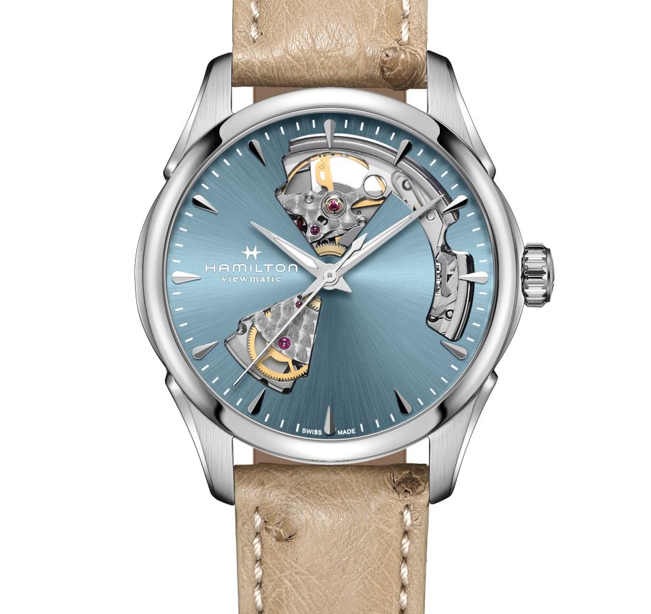 Hamilton Jazzmaster Open Heart pour vous, mesdames