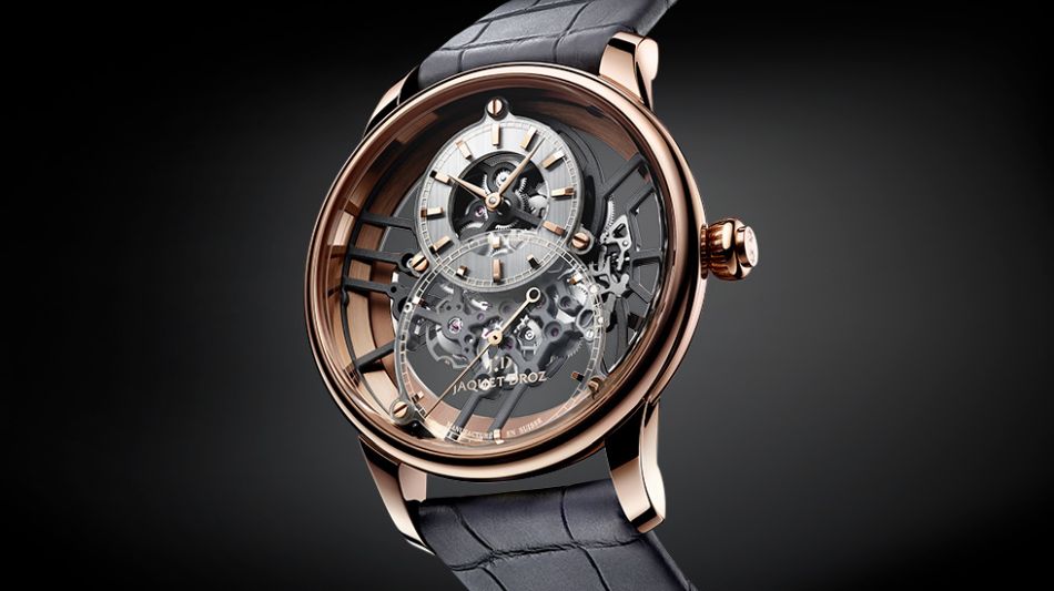 Jaquet Droz Grande Seconde Skelet-One or rouge